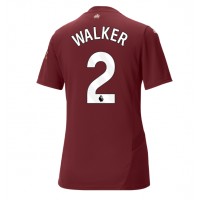 Dámy Fotbalový dres Manchester City Kyle Walker #2 2024-25 Třetí Krátký Rukáv